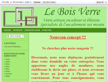 Tablet Screenshot of leboisverre.com